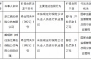 浙江鼎宏保險(xiǎn)公估公司被罰1萬(wàn)元：未按規(guī)定對(duì)保險(xiǎn)公估從業(yè)人員進(jìn)行執(zhí)業(yè)登記