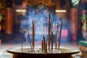 夢中拜佛燒香，心靈的祈愿與信仰之旅，夢中祈愿，心靈的信仰之旅，拜佛燒香尋覓安寧