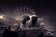 夢中奇景，窺探他人接吻的神秘之夢，夢中窺探神秘之吻，接吻的奇妙夢境之旅