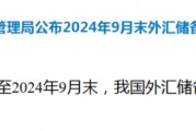 外匯局公布！外匯儲備規(guī)模上升