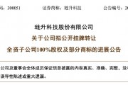 再次掛牌！璉升科技擬1684萬(wàn)元轉(zhuǎn)讓全資子公司股權(quán)及商標(biāo)，多年凈利虧損