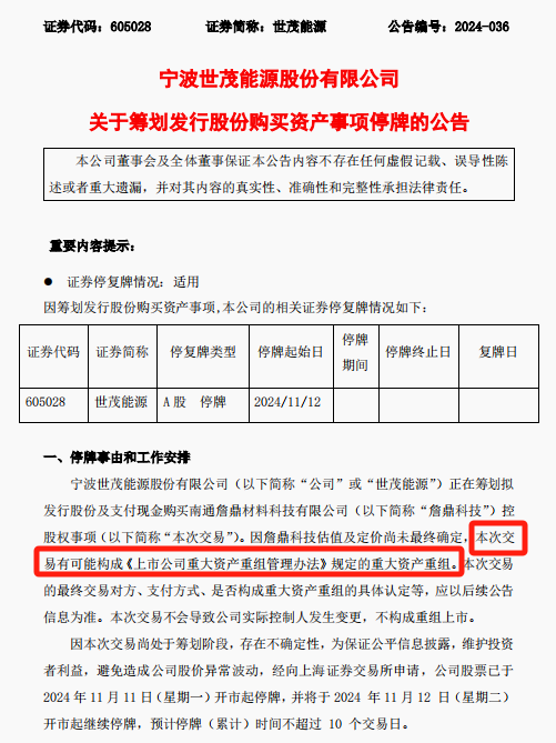 提前大漲！A股重組又來了