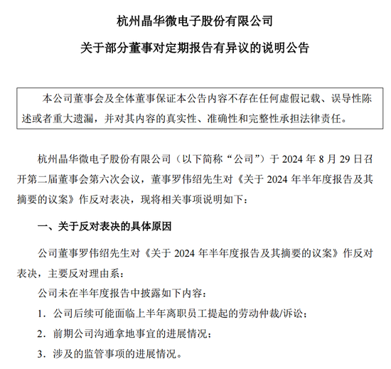 涉嫌信披違法違規(guī)！知名芯片股晶華微，被立案！