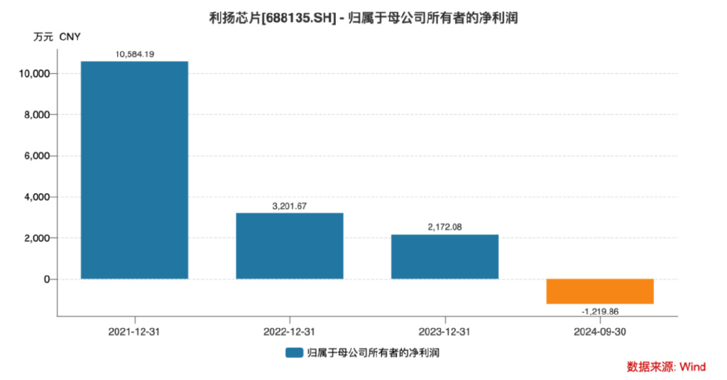 上市股價(jià)最大跌幅超73%！利揚(yáng)芯片業(yè)績(jī)?nèi)孓D(zhuǎn)虧、風(fēng)險(xiǎn)因素不斷積累