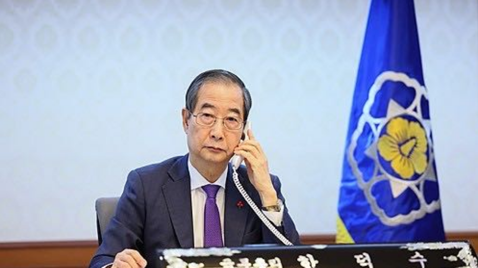 韓國國務總理韓德洙同美國總統(tǒng)拜登通話 討論韓美同盟等事宜