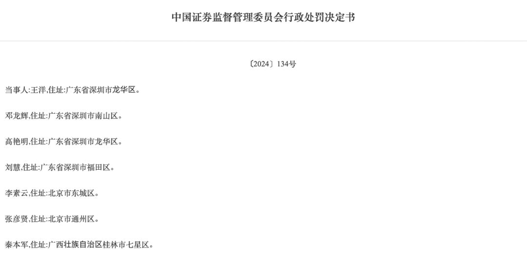 重罰！證監(jiān)會(huì)出手