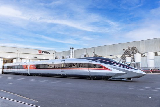 全球跑得最快的高鐵！CR450動車組樣車發(fā)布