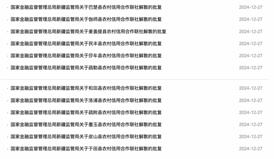 最新批復(fù)！逾20家中小金融機(jī)構(gòu)解散