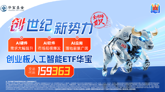 AIDC產(chǎn)業(yè)鏈爆發(fā)，軟通動力大漲超12%！創(chuàng)業(yè)板人工智能ETF華寶（159363）摸高漲近4%，強勢突圍！