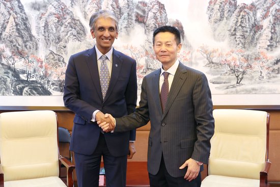 吳清主席會見淡馬錫控股首席執(zhí)行長、證監(jiān)會國際顧問委員會委員狄瀾
