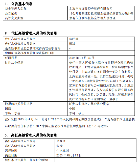 東證資管總經(jīng)理張鋒離職 任職三年九個(gè)月資管規(guī)模縮水引關(guān)注