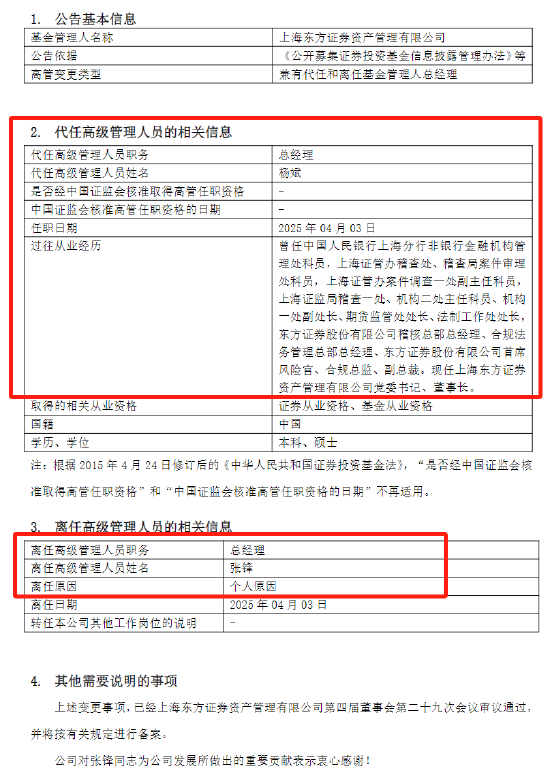 東方紅資管總經(jīng)理張鋒，黯然離職的背后
