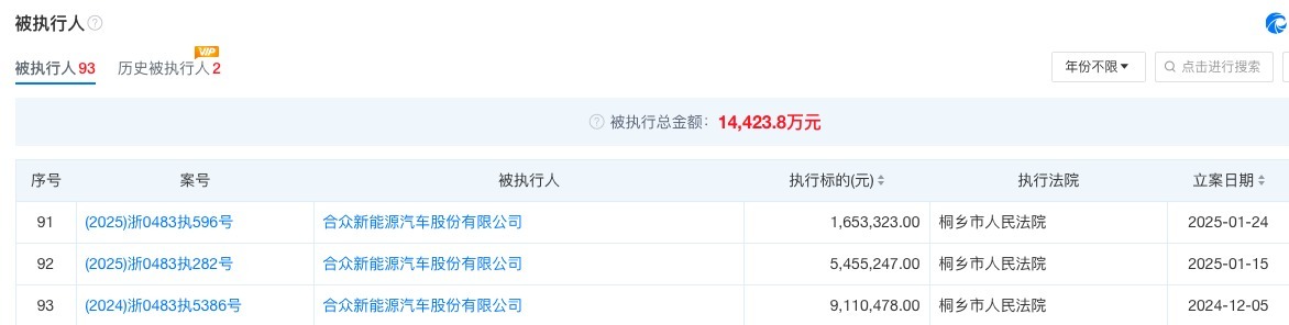 哪吒汽車APP和官網(wǎng)已恢復(fù)正常  知情人士：之前斷網(wǎng)因流量欠費(fèi)，假期無人看管