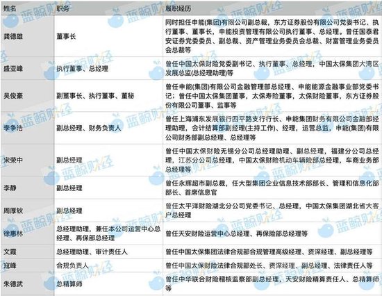 申能財(cái)險(xiǎn)治理拼圖擴(kuò)容：兩名副總獲批，“增員”區(qū)域舵手、技術(shù)專家
