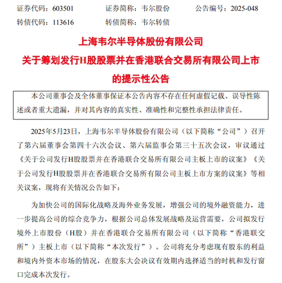 A+H上市進(jìn)入高潮，吉宏股份暗盤大漲，韋爾股份官宣赴港