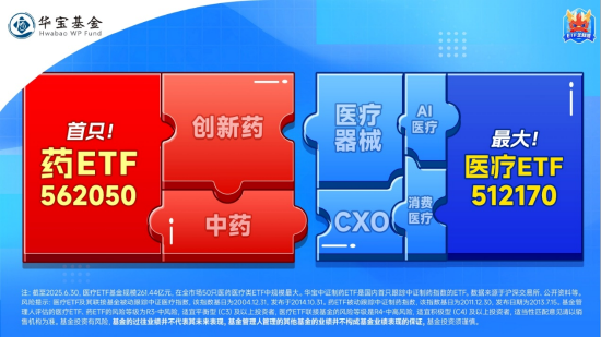 醫(yī)療“七翻身”！A股最大醫(yī)療ETF（512170）7月累漲11.48%跑贏大市！公募提前布局，加配空間仍大